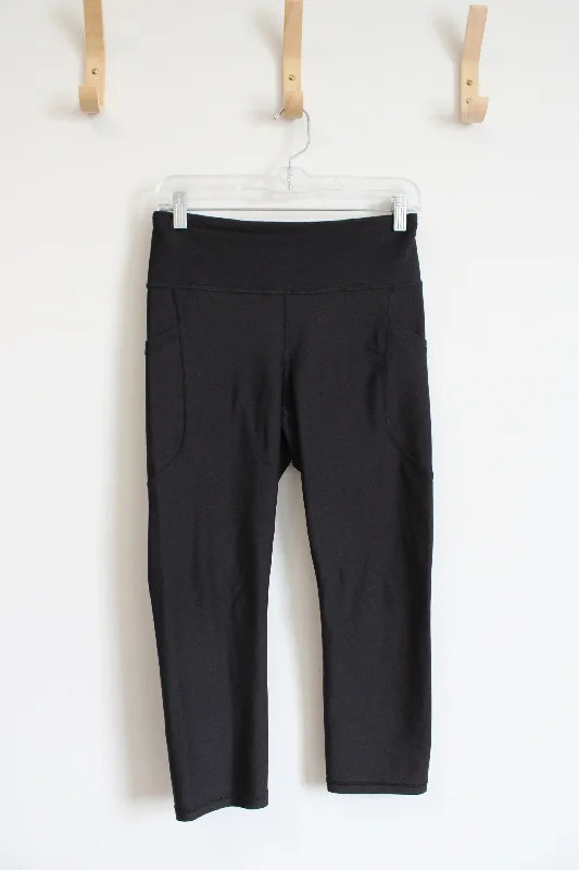 Old Navy Active Powersoft High-Rise Go-Dry Capri Leggings | M Stylish Winter-Ready Leggings