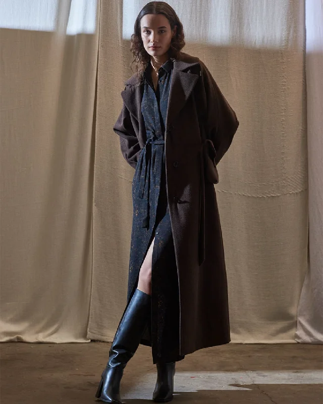 Dosilia coat Tailored Straight A-Line