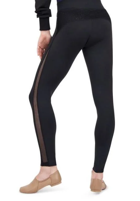 11573W - Cosmos Cross Front Leggings Chic Printed Yoga Pants