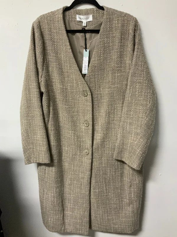Prologue (M) tan twd coat NWT Kimono Robe Cloak
