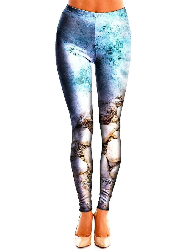 Shoreline Leggings Comfortable Capri-Length Leggings