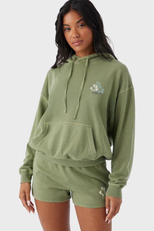 DRIFT HOODY FLEECE PULLOVER Flare Sleeve Stylish