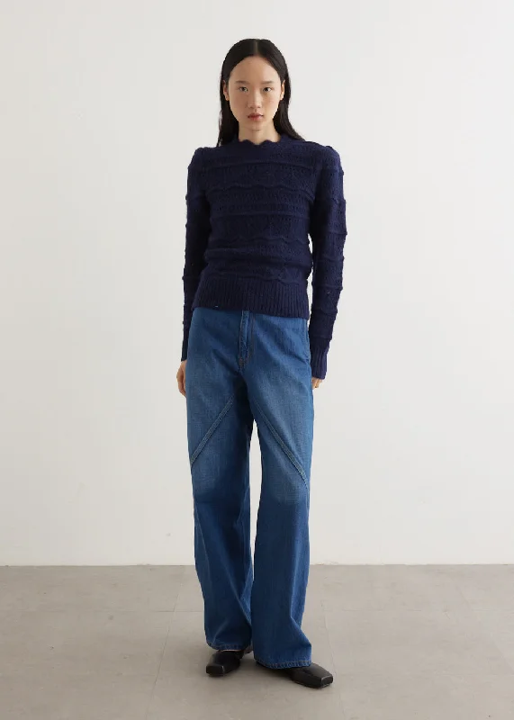 Othona Pullover Textured Knit Design