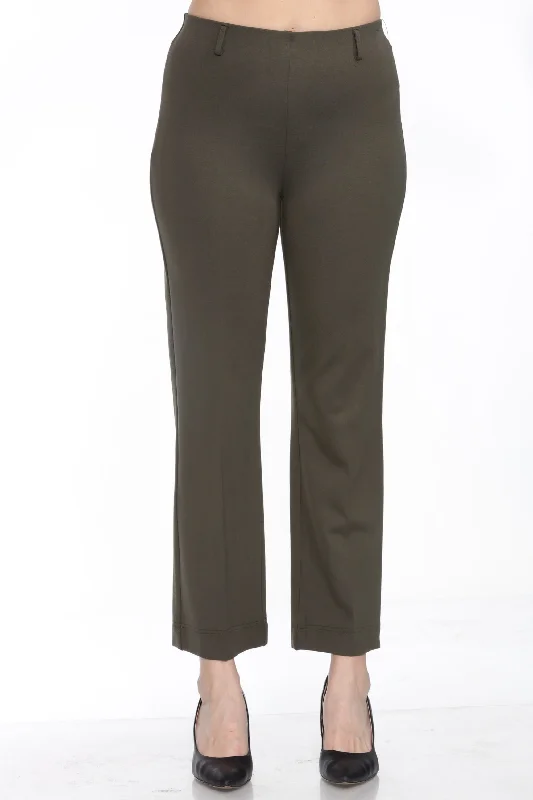 Joseph Ribkoff High Rise Straight Ankle Trouser Pants 243049 Trousers Evening Elegant