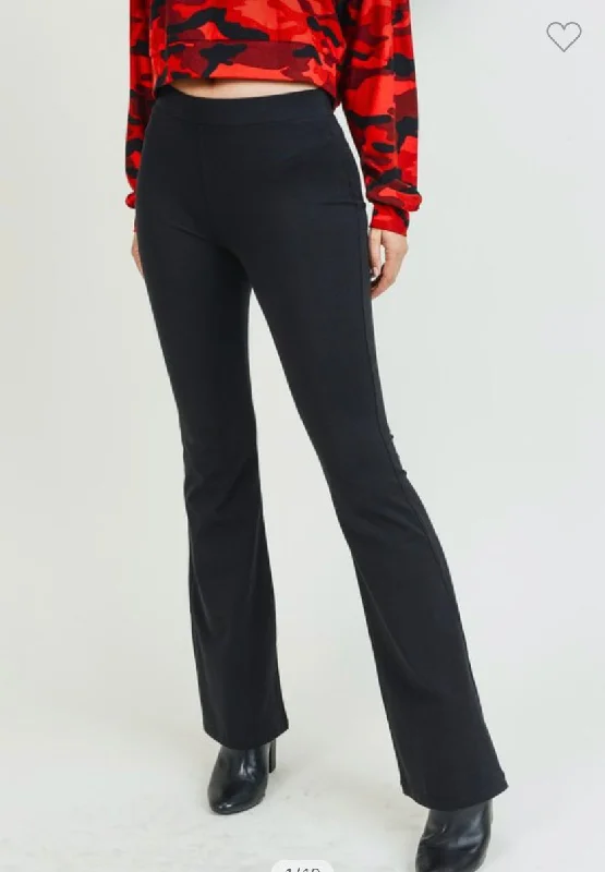 Flared Leggings Comfortable Plus Size Leggings
