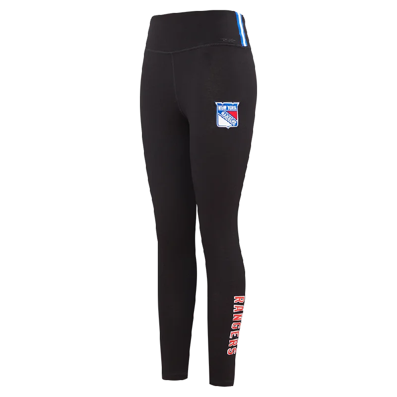 LEGGINGS NHL NEW YORK RANGERS HOMECOMING PARA MUJER Fashionable Leather-Look Leggings LEGGINGS NHL NEW YORK RANGERS HOMECOMING PARA MUJER Fashionable Leather-Look Leggings