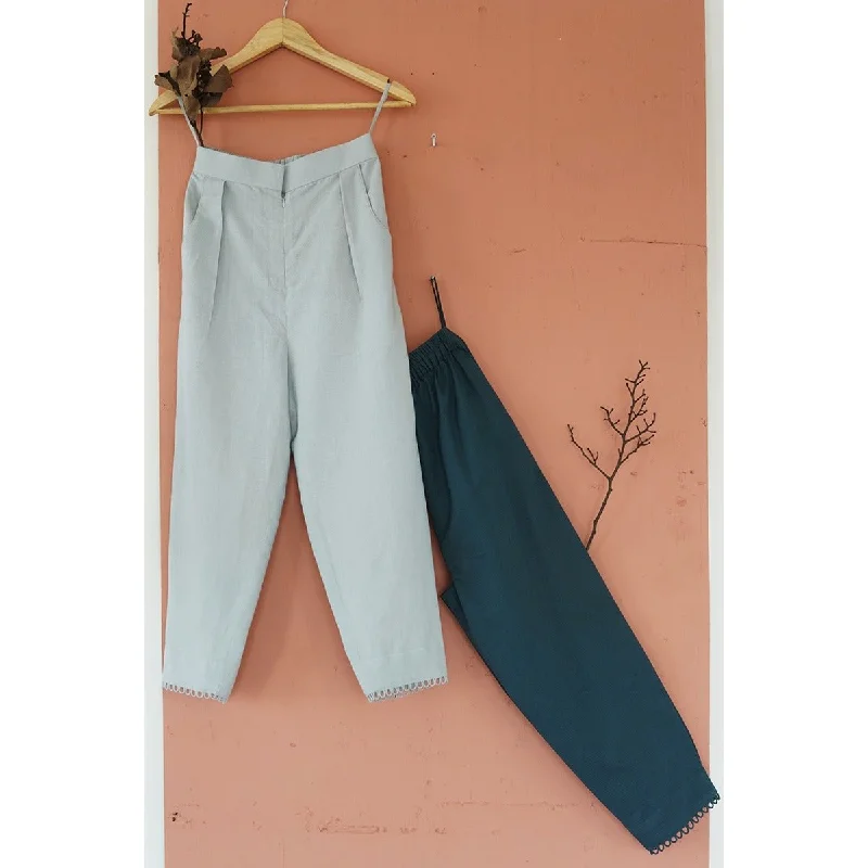 Nova Basic Trousers - High Waist Trousers luxurious high-end