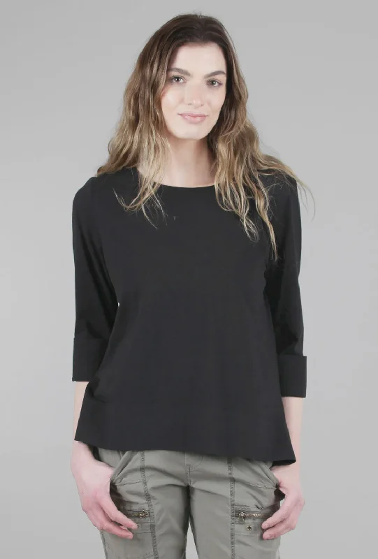 Habitat 74321 Deep Hem Pullover Puff Sleeve Stylish