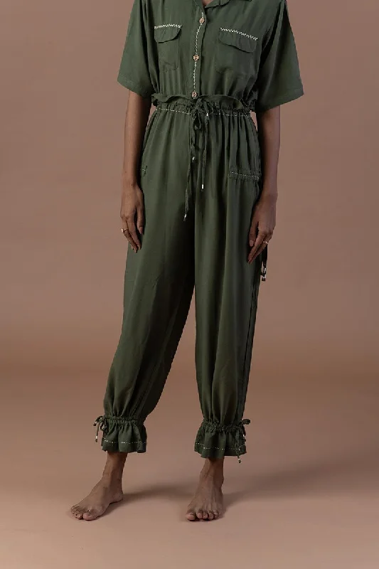 Jaitooni Rayon Trouser Trousers Cargo Utility