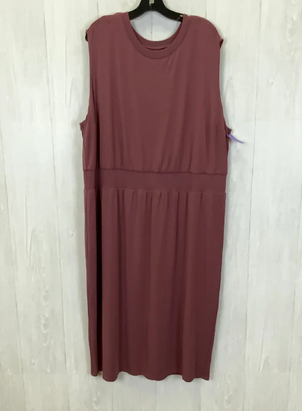 Dress Casual Midi By Athleta  Size: 2x Comfortable Lace-Up Midi Dress