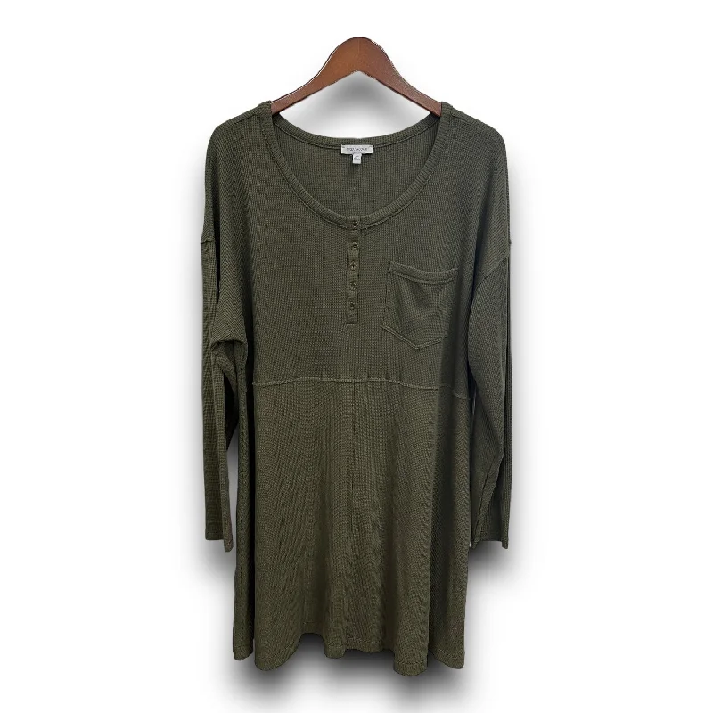 Dress Casual Midi By Cmc  Size: 2x Comfortable Stretch Midi Dress