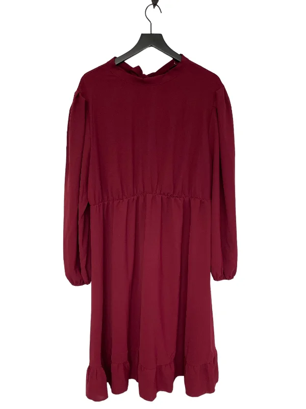 Dress Casual Midi By Cme  Size: 3x Stylish Button-Up Midi Dress