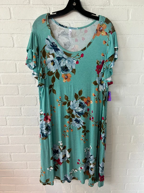 Dress Casual Midi By Cmf  Size: 2x Trendy Boho Midi Dress