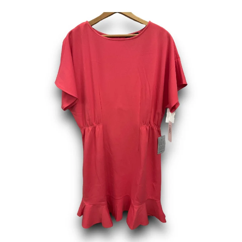 Dress Casual Midi By Donna Morgan  Size: 1x Stylish Wraparound Midi Dress
