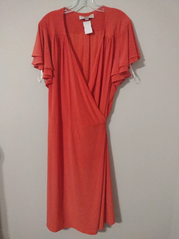 Dress Casual Midi By Emma And Michele  Size: 3x Trendy Smocked Detail Midi Dress
