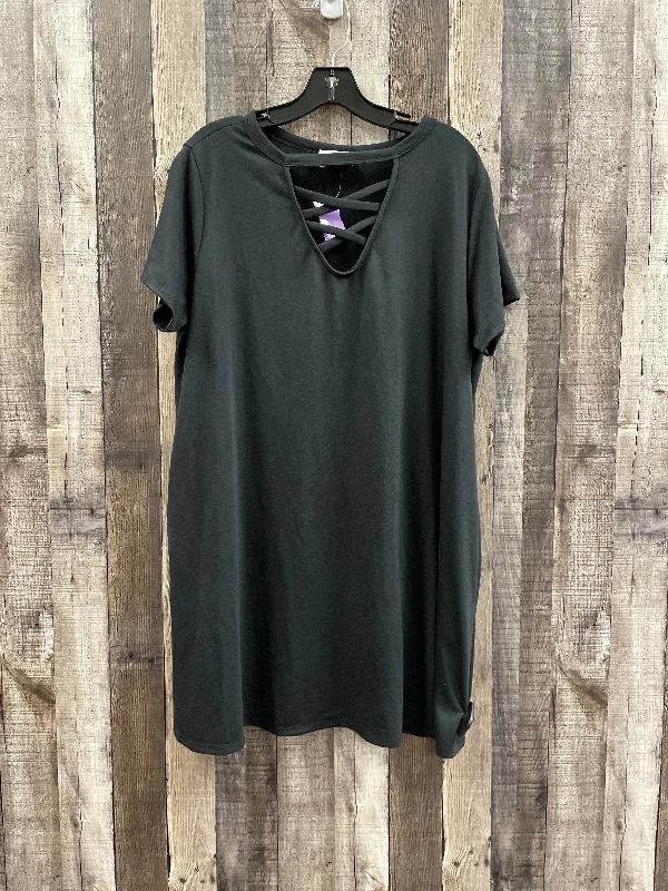 Dress Casual Midi By Fantastic Fawn  Size: 2x Elegant Puff Sleeve Midi Dress