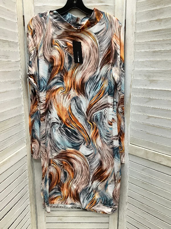 Dress Casual Midi By Fashion Nova  Size: 2x Elegant Floral Skirt Midi Dress