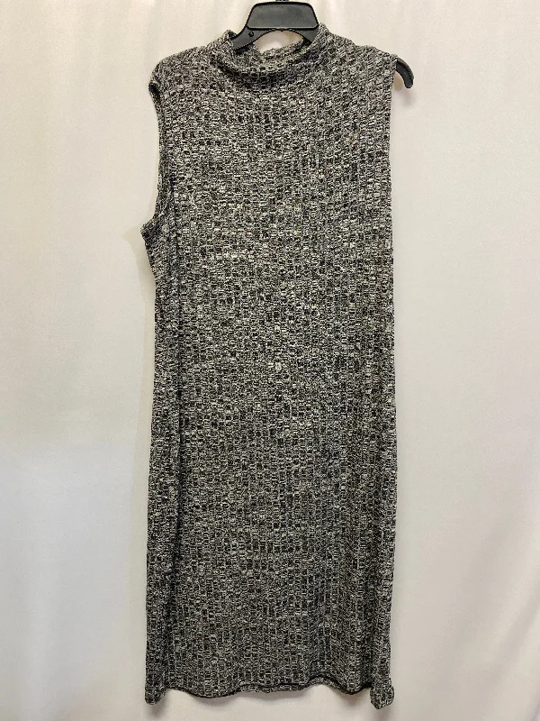 Dress Casual Midi By Just Fab  Size: 3x Comfortable Wrap Midi Dress