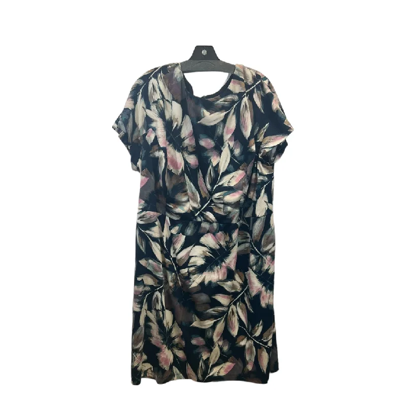 Dress Casual Midi By London Times  Size: 3x Trendy A-Line Midi Dress