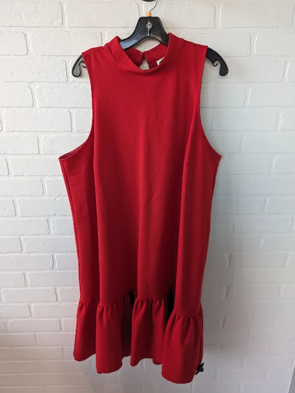 Dress Casual Midi By Maeve  Size: 2x Comfortable Ribbed Midi Dress