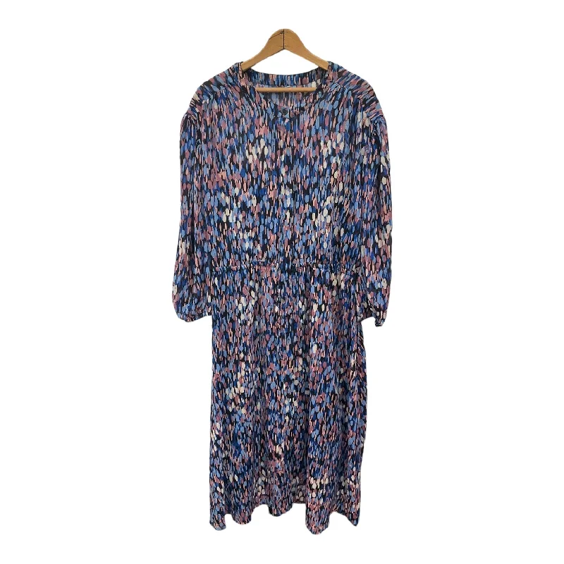 Dress Casual Midi By Maggy London  Size: 1x Fashionable One-Shoulder Midi Dress