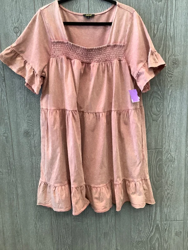 Dress Casual Midi By Oddi  Size: 1x Fashionable Off-Shoulder Dress Midi