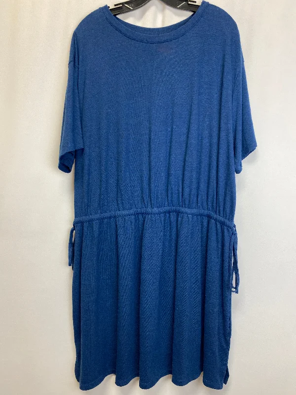 Dress Casual Midi By Old Navy  Size: 2x Comfortable Casual Midi Dress