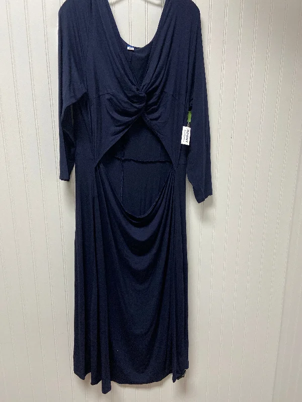 Dress Casual Midi By Old Navy  Size: 3x Cozy Midi Dress with Pockets