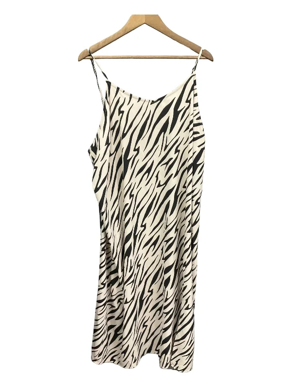 Dress Casual Midi By Ophelia Roe  Size: 3x Stylish Color Block Midi Dress