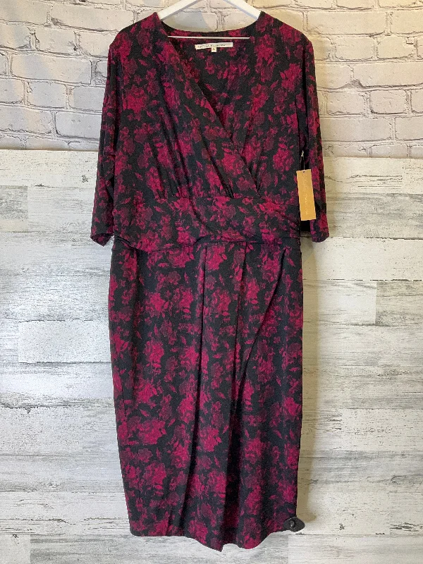 Dress Casual Midi By Rachel Roy  Size: 2x Cozy Tie-Dye Midi Dress
