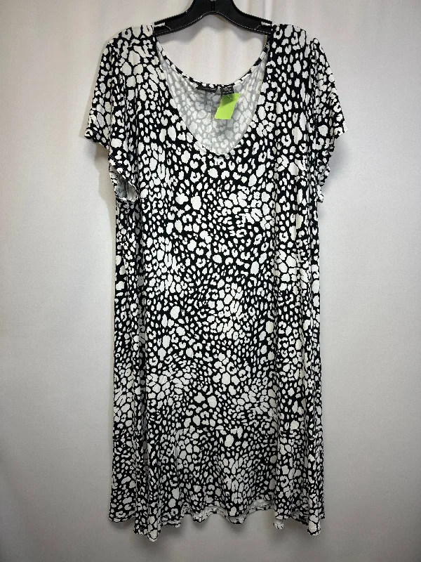 Dress Casual Midi By Rachel Zoe  Size: 2x Stylish Halter Neck Midi Dress