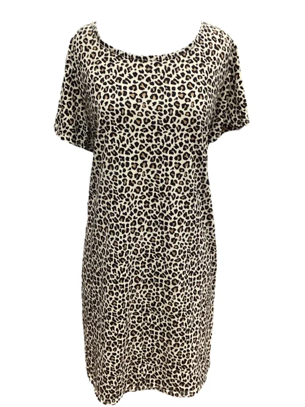 Dress Casual Midi By Secret Treasures  Size: 2x Trendy Long Sleeve Midi Dress