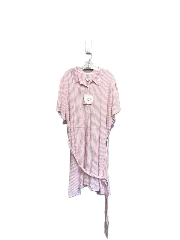Dress Casual Midi By Target  Size: 4x Fashionable High-Low Midi Dress