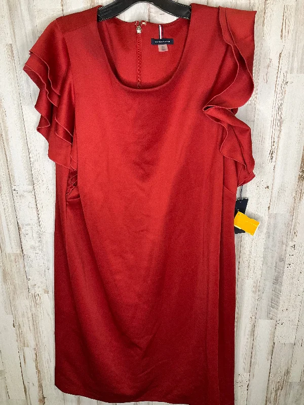 Dress Casual Midi By Tommy Hilfiger  Size: 3x Trendy Smocked Detail Midi Dress