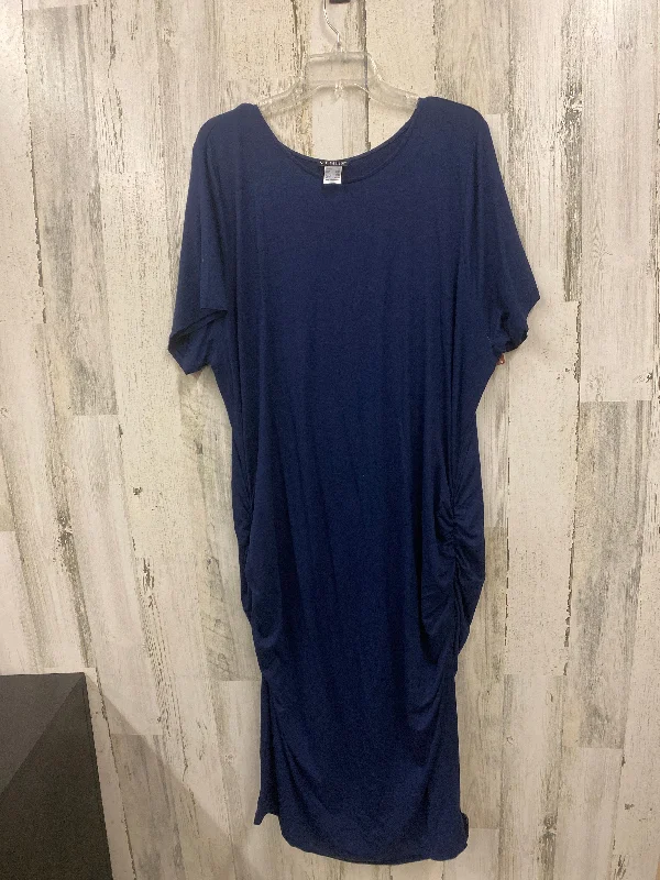 Dress Casual Midi By Venus  Size: 3x Cozy T-shirt Midi Dress