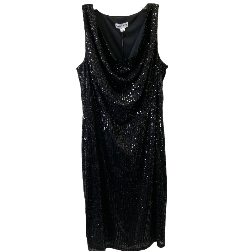 Dress Party Midi By Ava & Viv  Size: 1x Fashionable Shift Midi Dress