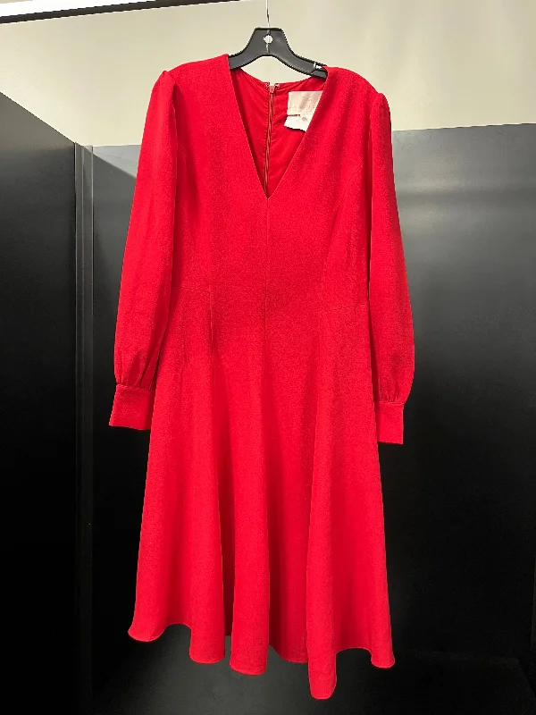 Dress Party Midi By Gal Meets Glam NWT  Size: 1x Stylish Striped Midi Dress