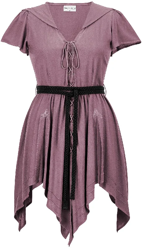 Robyn Midi Overdress Limited Edition Dusty Rose Cozy A-Line Midi Dress