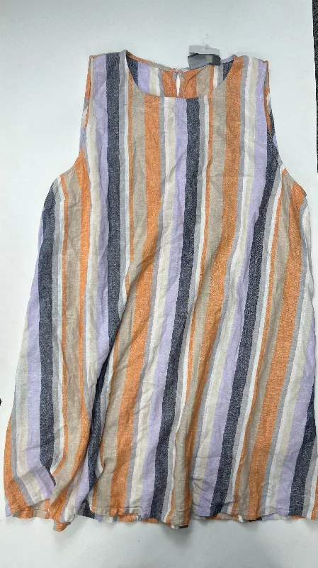 Striped Dress Casual Midi New York And Co, Size 2x Stylish Cold Shoulder Midi Dress