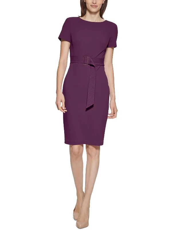 Womens Business Midi Sheath Dress Fashionable Casual Midi Dress