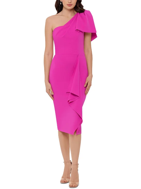 Womens Formal Midi Sheath Dress Elegant Satin Slip Midi Dress