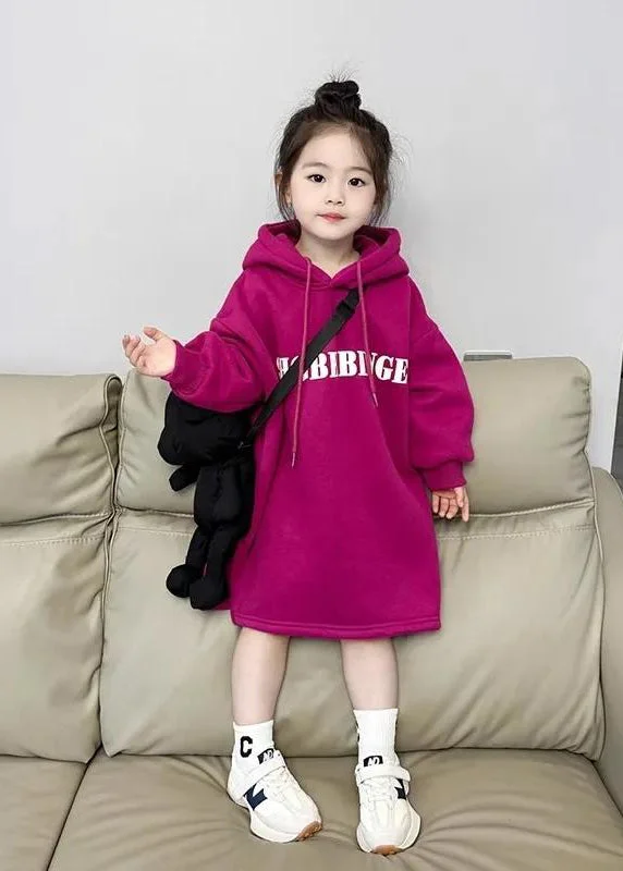 Fashion Dragonfruit Colour Graphic Patchwork Kids Hooded Fleece Sweatshirt Dress Spring TV029 Hoodie with Hidden Zipper Minimalist Clean Fashion Dragonfruit Colour Graphic Patchwork Kids Hooded Fleece Sweatshirt Dress Spring TV029 Hoodie with Hidden Zipper Minimalist Clean