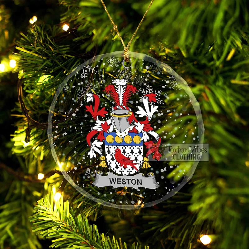 Weston Irish Clan Christmas Glass Ornament with Coat of Arms Bolero Crop Top Camisole Weston Irish Clan Christmas Glass Ornament with Coat of Arms Bolero Crop Top Camisole